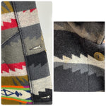 【曜日割引対象外】 ペンドルトン PENDLETON 80's HIGH GRADE WESTERN WEAR ネイティブ柄 USA製 ウール ジャケット グレー 201MT-4774 VB