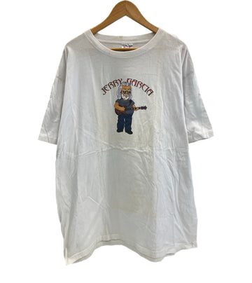 バンド band  Grateful Dead Jerry Garcia ジェリーガルシア グレイトフルデッド vintage ヴィンテージ XXL Tシャツ ホワイト LLサイズ 101MT-4005