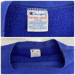 【曜日割引対象外】 チャンピオン Champion 90's リバースウィーブ USA製 カレッジ スウェット ブルー Lサイズ 201MT-4536 VB