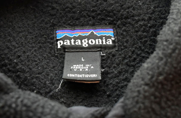 パタゴニア PATAGONIA 90s 00s USA製 SYNCHILLA SHERING COAT シンチラシャーリングコート ジャケット ブラック 103MT-1472