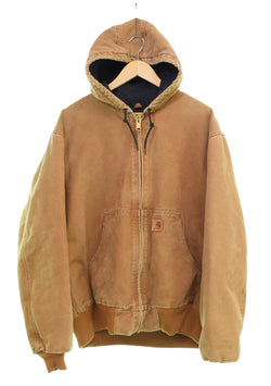 カーハート Carhartt 00s アクティブジャケット Made in MEXICO 00's メキシコ製 J130-211 ジャケット ベージュ Lサイズ 103MT-3477