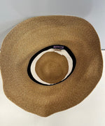 アシーナニューヨーク Athena New York ハット 切り替え ベルト 帽子 レディース帽子 麦わら帽子 ブラウン 101hat-151