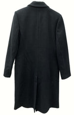 ジャンポールゴルティエ Jean Paul GAULTIER フォー セットプルミエ FOR SEPT PREMIÈRES まち針 メルトン チェスターコート スリット BLACK 黒 JPT025 コート 刺繍 ブラック SIZE40 104LT-74