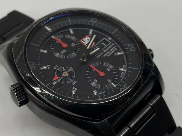 ルミノックス LUMINOX Blackbird ブラック バード 9080シリーズ クロノグラフ 10気圧防水 腕時計 ウォッチ 黒 SR-71 メンズ腕時計ブラック 104T-40