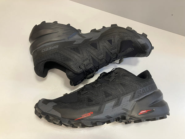 サロモン SALOMON SPEEDCROSS 6 BLACK/BLACK/PHANTOM スピードクロス 6 417379 メンズ靴 スニーカー ブラック 27.5cm 101-shoes1744