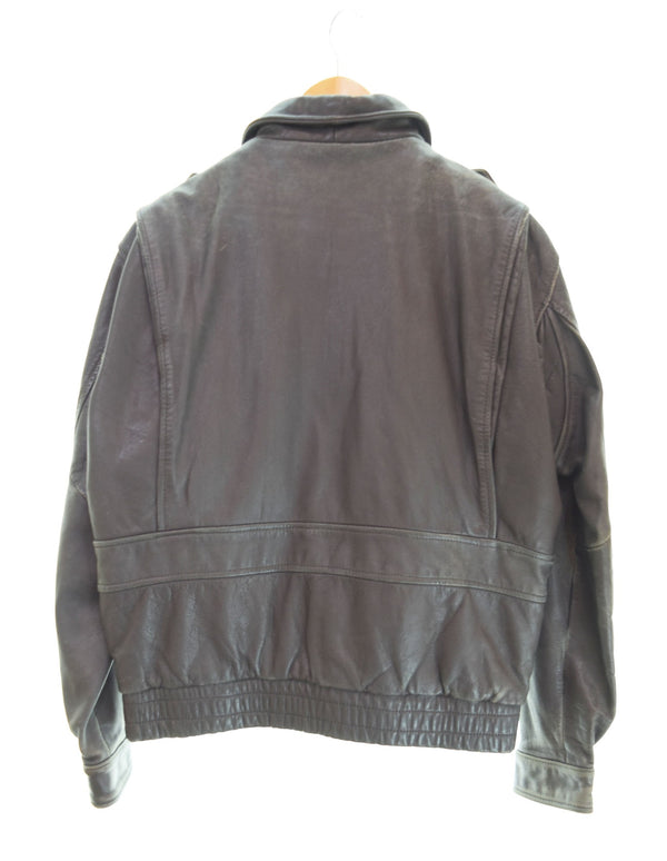 ハーレーダビッドソン HARLEY DAVIDSON  G-1 レザー フライトジャケット 茶 KI-110 38 ジャケット ブラウン 103MT-2175