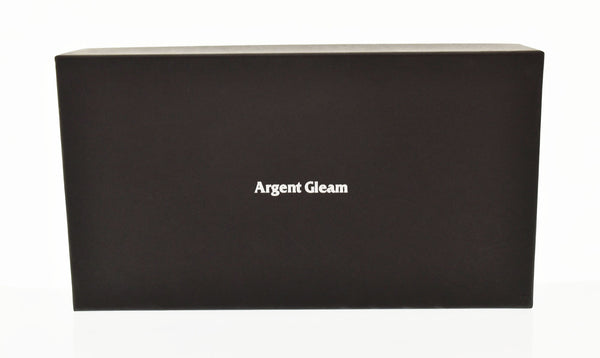 アージェントグリーム Argent Gleam Long Wallet クロスボタン 財布 黒 財布・ケース メンズ財布 ブラック 103SA-17