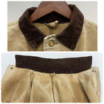【曜日割引対象外】 カーハート Carhartt 70's Chore Coat デカCボタン カバーオール ジャケット ベージュ 40サイズ 201MT-4501 VB