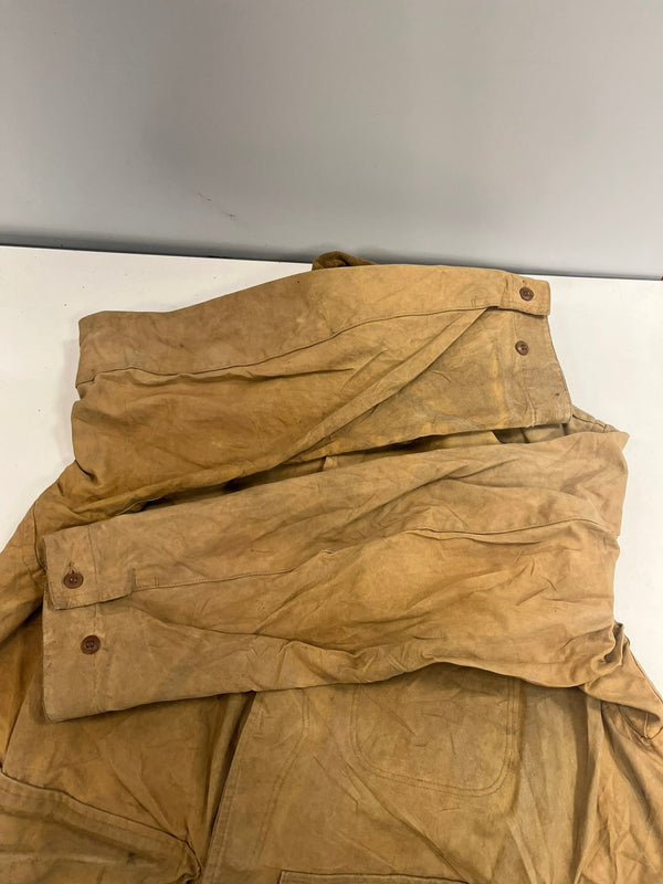 ヴィンテージ vintage 40’s~ 40年代 Duxbak ダックスバック 白タグ ハンティングジャケット カバーオール ウッドボタン 襤褸 雰囲気系 ジャケット ブラウン 101MT-5448