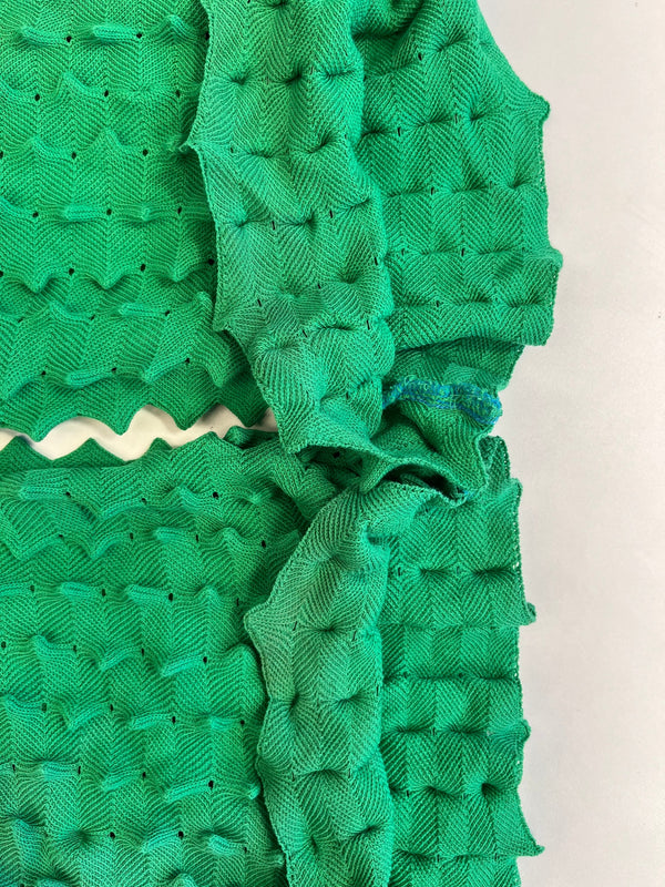 メゾンスペシャル MAISON SPECIAL トゲトゲニットパンツ グリーン×ブルー グラデーション 21231465203 ボトムスその他 グリーン サイズ38 101LB-37