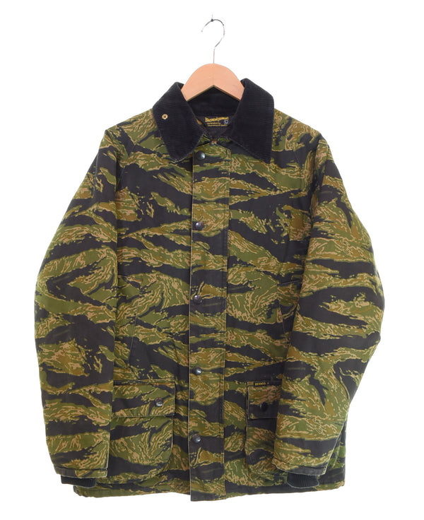 ブルコ BLUCO WORK GARMENT HORSE RIDE COAT Tiger stripe ホースライドコート タイガーストライプ ジャケット マルチカラー Lサイズ 103MT-3327