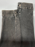 ダブルアールエル RRL 90s 90年代 DENIM JACKET デニム ジャケット 先染め ブラックデニム Gジャン 2nd 三ツ星タグ シンチバック Ralph Lauren 黒 ジャケット 無地 ブラック 104MT-1388