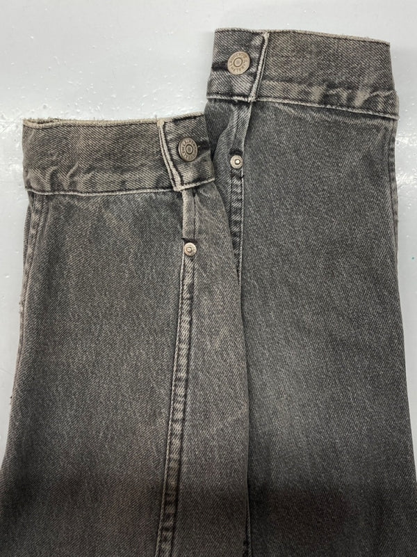 ダブルアールエル RRL 90s 90年代 DENIM JACKET デニム ジャケット 先染め ブラックデニム Gジャン 2nd 三ツ星タグ シンチバック Ralph Lauren 黒 ジャケット 無地 ブラック 104MT-1388