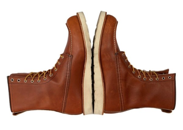 レッドウィング RED WING 8-inch CLASSIC MOC TOE インチ クラシック モック レースアップ ワークブーツ アウトドア 10 1/2D 茶 877 メンズ靴 ブーツ その他 ブラウン 28.5cm 104S-1070