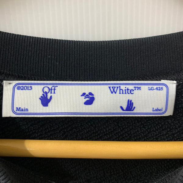 オフホワイト Off-White ARROWS スウェット OWBA046E20JER004 スウェット グレー Lサイズ 201MT-4801