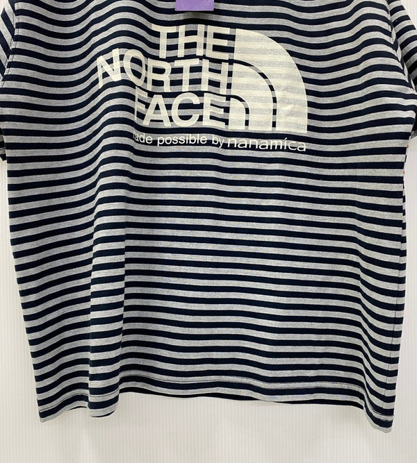 ノースフェイス THE NORTH FACE PURPLE LABEL COOLMAX St.Jersey Trail NT3220N Tシャツ ネイビー Mサイズ 201MT-3135