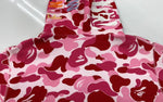 アベイシングエイプ A BATHING APE ABC Camo Tiger Zip Hoodie タイガー カモフラ フル ジップ フーディー  001ZPK801003M パーカ カモフラージュ・迷彩 ピンク Lサイズ 104MT-2151