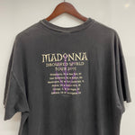 【曜日割引対象外】 ヴィンテージ vintage 00's MADONNA 2001 WORLD TOUR tee Tシャツ ブラック XLサイズ 201MT-3972 VB