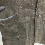 【曜日割引対象外】 ファンセットオブアート FUNSET OF ART MARIN COUNTY MADE カバーオール ウールジャケット コート ブラウン Lサイズ 201MT-4300 VB