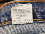 リーバイス Levi's 90s USA製 511工場 デニムパンツ 青 560-4891 デニム ブルー 34 103MB-378