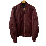 アルファ インダストリーズ ALPHA INDUSTRIES MA-1 フライトジャケット 0615-00-573-8335 ジャケット ワインレッド Sサイズ 201MT-4260