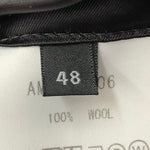 アトウ ato WOOL TRENCH COAT AM22C-C06 コート ブラック 48サイズ 201MT-3612