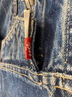 【曜日割引対象外】リーバイス Levi's 3rd ヴィンテージ Vintage 557 ボタン裏O ビッグE デニムジャケット Gジャン ジャケット ブルー 101MT-3338