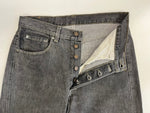 リーバイス Levi's 90’ß 90s 501先染め ブラックデニム ボタン裏532 USA製 アメリカ製 デニム ブラック W32×L34 101MB-624