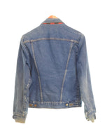 ラングラー Wrangler 80s 74575WM デニムトラッカージャケット 80's 裏地ネル ジャケット ブルー Sサイズ 103MT-3499
