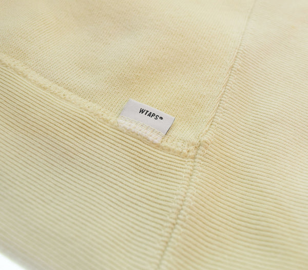 ダブルタップス WTAPS 21AW × Champion チャンピオン CREW REVERSE WEAVE リバースウィーブ クルーネック アイボリー C8-U037 スウェット ベージュ Lサイズ 103MT-2600