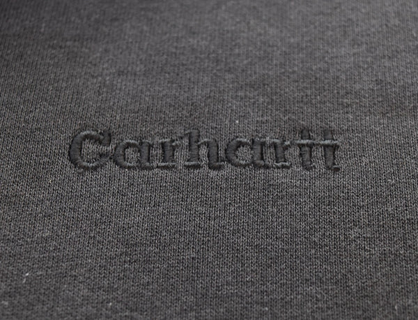 カーハート Carhartt 90s フルジップフーディー 刺繍ロゴ 90's ジップアップパーカー パーカ ブラック 103MT-3472