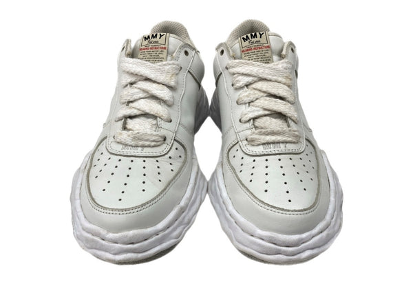メゾンミハラヤスヒロ Maison MIHARA YASUHIRO WAYNE OG Sole Leather Low-top Sneaker ウェイン ローカット スニーカー MMY シューズ 白 A07FW702 メンズ靴 スニーカー ホワイト サイズ 42 104S-907