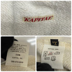 【曜日割引対象外】 キャピタル KAPITAL SURF Volume Neck Hoodie パーカ グレー Lサイズ 201MT-4030 VB