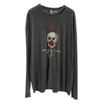 アルケミスト ALCHEMIST ダメージ加工 AL-A18-0000-015 ロンT グレー Mサイズ 201MT-4112