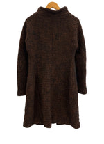 ワイズ Y's ウールコート ツイードコート  YS-J05-119 コート ブラウン サイズ3 101LT-204