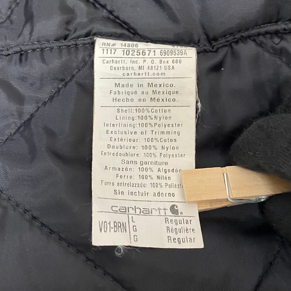 【曜日割引対象外】 カーハート Carhartt ダックベスト ベスト ベージュ Lサイズ 201MT-4447 VB