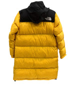 ノースフェイス THE NORTH FACE Long Nuptse Coat ロング ヌプシコート ダウンコート  NDW91951 ジャケット イエロー Lサイズ 101LT-111