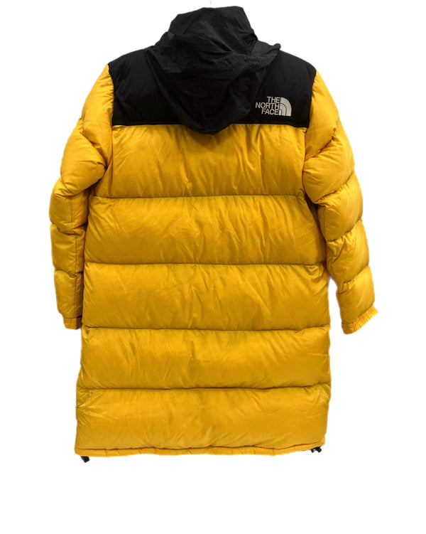 ノースフェイス THE NORTH FACE Long Nuptse Coat ロング ヌプシコート ダウンコート  NDW91951 ジャケット イエロー Lサイズ 101LT-111