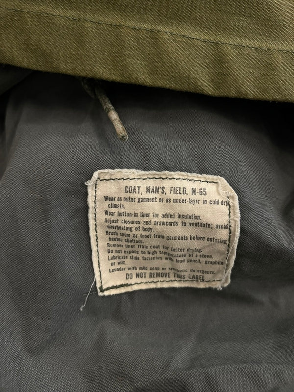 ミリタリー military ヴィンテージ Vintage 60s 68年製 M-65 フィールドジャケット グレーライナー 2nd ジャケット カーキ Sサイズ 101MT-4872