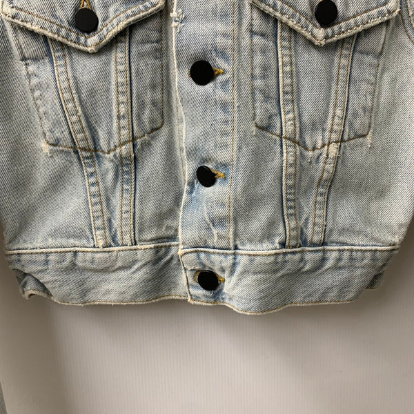 アレキサンダーワン Alexander Wang クロップドデニムジャケット ジャケット ブルー SSサイズ 201LT-467