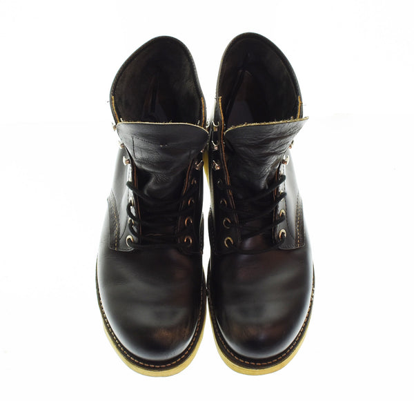 レッドウィング RED WING 90's 犬タグ アイリッシュセッター6 INCH  Classic Round クラシックラウンド 8165 メンズ靴 ブーツ ワーク ブラック 7 25cm 103S-1363