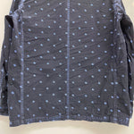 【曜日割引対象外】 キャピタル KAPITAL 3B 総柄 コットンジャケット ジャケット ネイビー XLサイズ 201MT-4236 VB