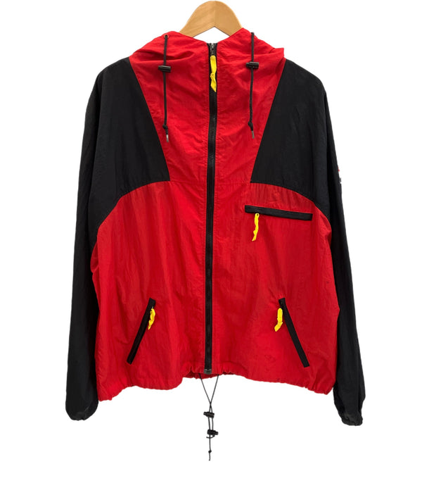 US US古着 90's 90年代 Marlboro マルボロ ナイロンジャケット マウンテンパーカー ヴィンテージ VINTAGE ジャケット レッド Lサイズ 101MT-4180