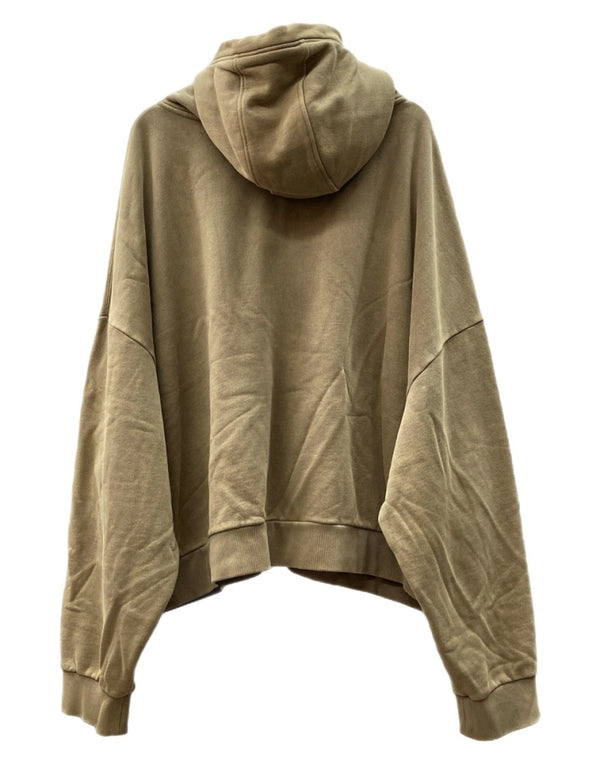 エンタイアスタジオ entire studios FULL ZIP HOODIE フル ジップ フーディー ジップアップ パーカー スウェット 茶 パーカ 無地 ブラウン XLサイズ 104MT-2110