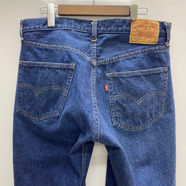 【曜日割引対象外】 リーバイス Levi's 70's 501 66前期 濃紺 USA製 紙パッチ 内タグ残り デニム ブルー W36サイズ 201MB-904 VB