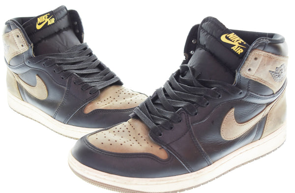 ナイキ NIKE AIR JORDAN 1 RETRO HIGH OGエア ジョーダン 1 レトロ ハイ オリジナル ブラック DZ5485-020 メンズ靴 スニーカー ブラック 27.5cm 103S-1299