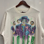 【曜日割引対象外】 ヴィンテージ vintage 80's DC Comic JOKER ジョーカー FRUIT OF THE LOOM フルーツオブザルーム Tシャツ ホワイト XLサイズ 201MT-4590 VB