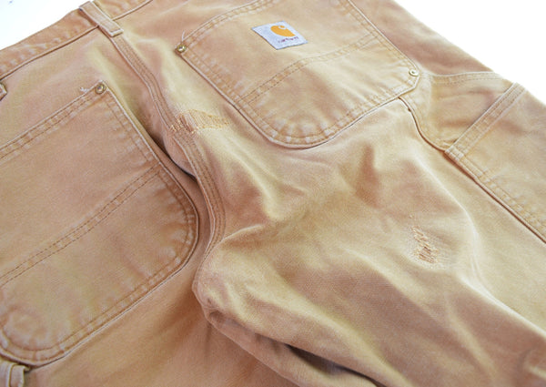 カーハート Carhartt  USA製 リペア ペインターパンツ ボトムスその他 ブラウン 103MB-500