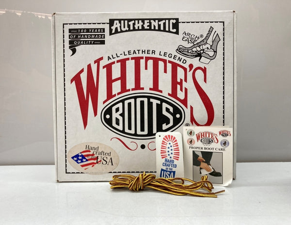 ホワイツブーツ WHITE'S BOOTS 6"SMOKE JUMPER スモーク ジャンパー Vibramソール レースアップ 革靴 シューズ 茶 350VLTT メンズ靴 ブーツ ワーク ブラウン サイズ 9E 104S-771