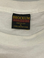 バンド band 90s 90's  BROCKUM Rolling Stones VOODOO LOUNGE WORLD TOUR 94/95 ローリングストーンズ ワールドツアー XL Tシャツ ホワイト LLサイズ 101MT-3080